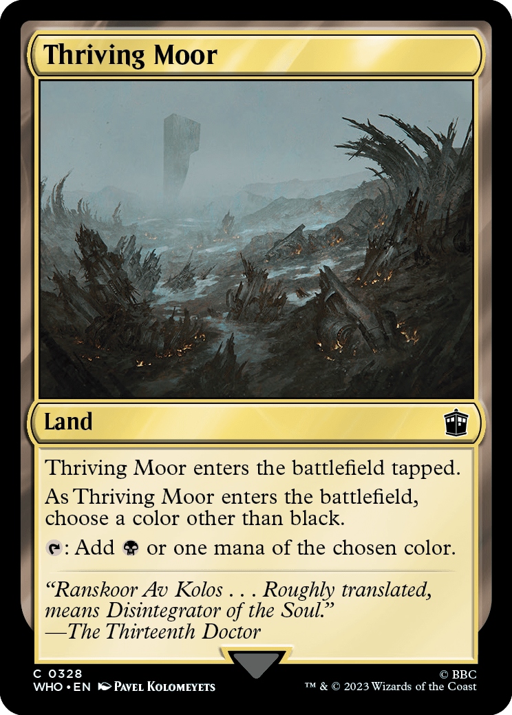 Mtg 2x Thriving Moor