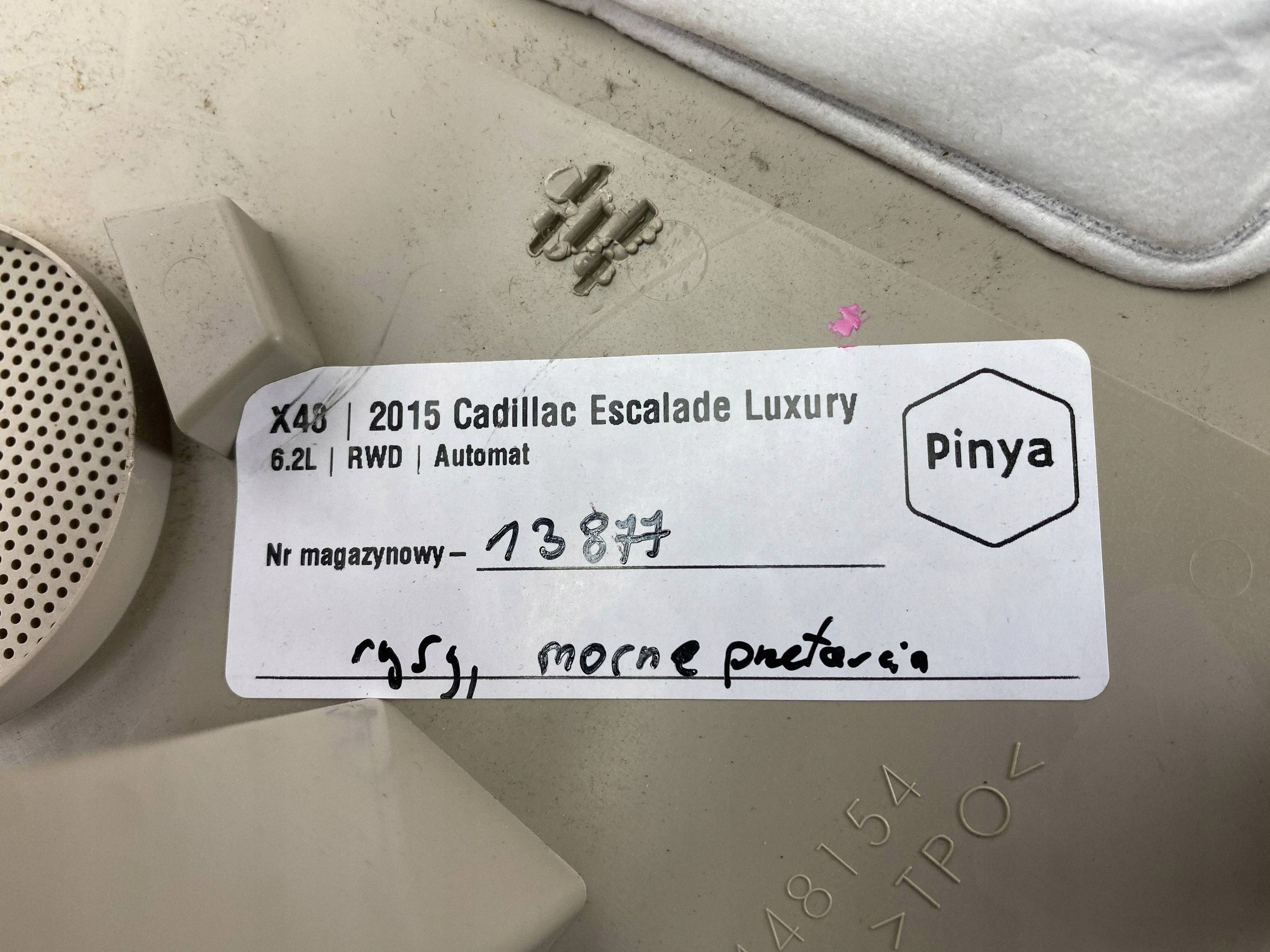 Blende Abdeckung slupka C Cadillac Escalade IV 2015+