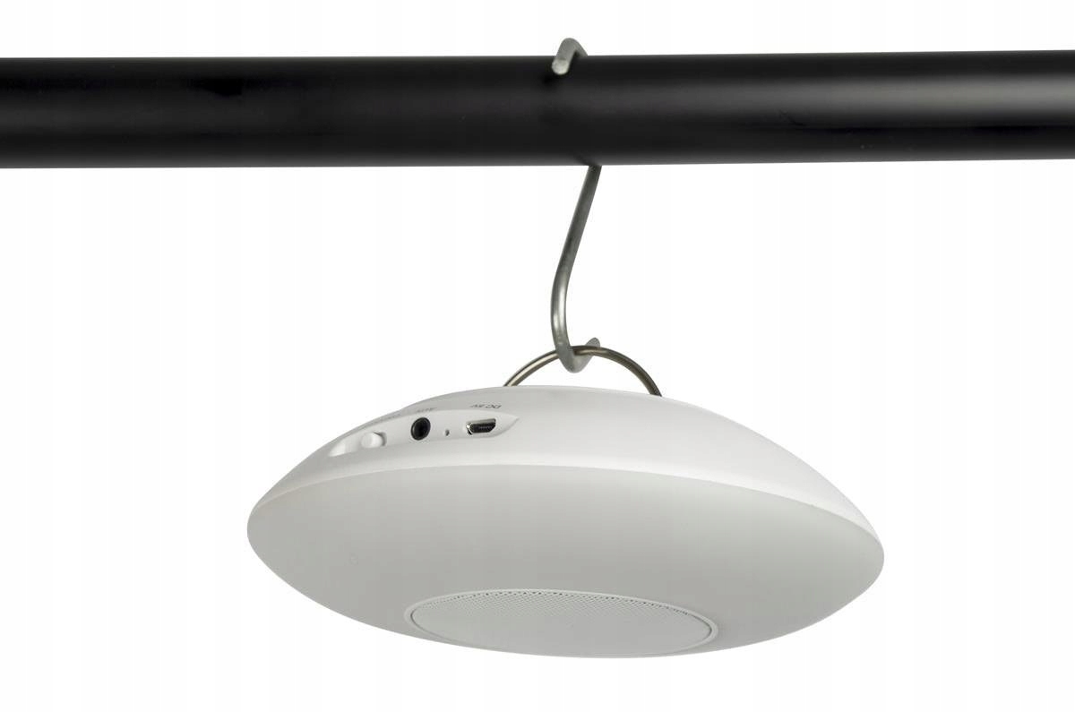 Lampa wisząca 200 lumenów AUREOLA z głośnikiem na pilota Model Lighting Speaker