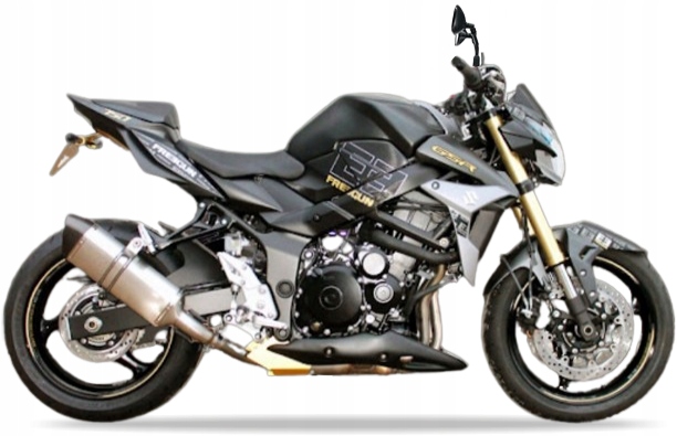 Samolepky Juula Pro Suzuki Gsr 750 2011-2017 Freegun Černo-zlaté