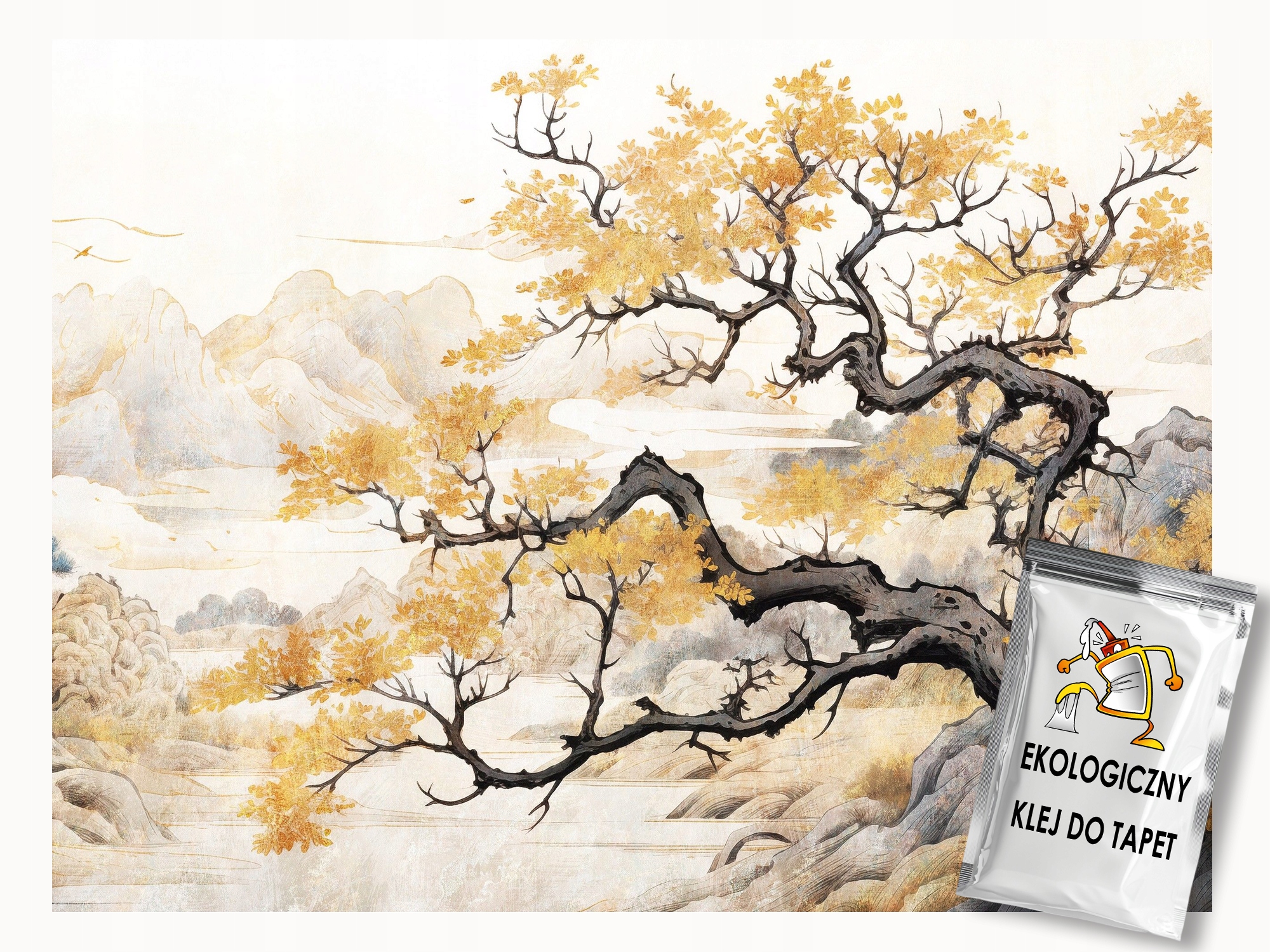 Fototapeta Flizelina Grafika Asie Japonsko Krajina Stromy Podzim 300x210 lepidlo