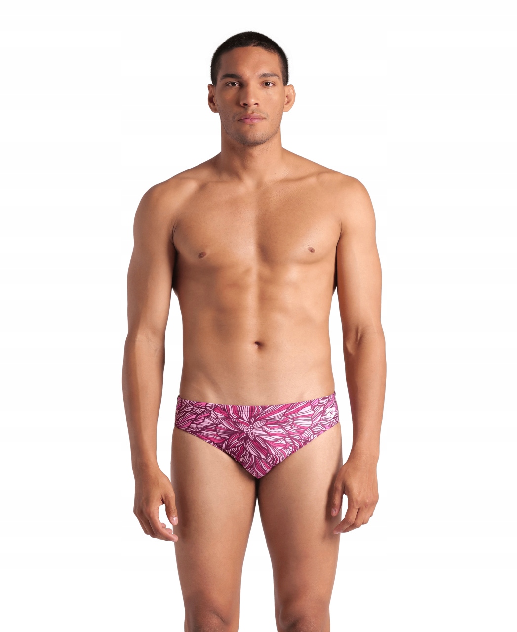 Plavky Arena Pink Dahlia Swim Briefs Shocking Pink-multi 65