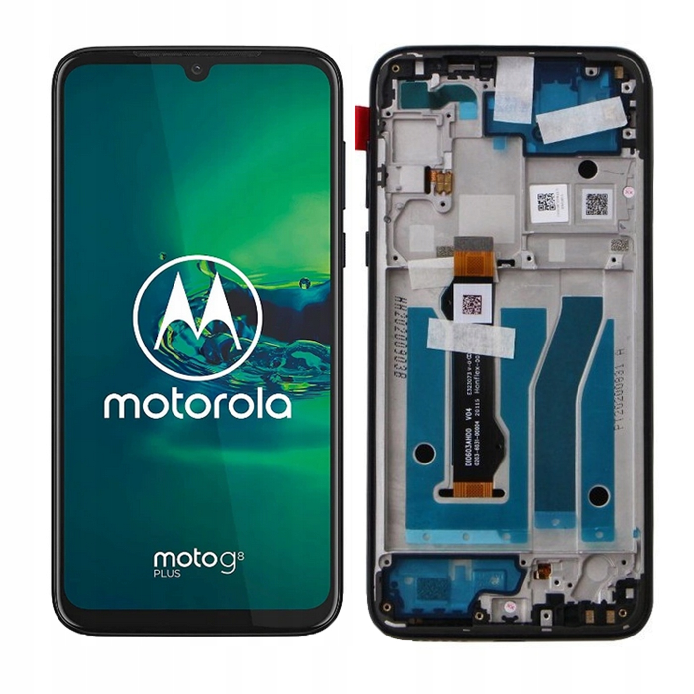 

LCD Wyświetlacz Dotyk Ramka do Motorola G8 Plus