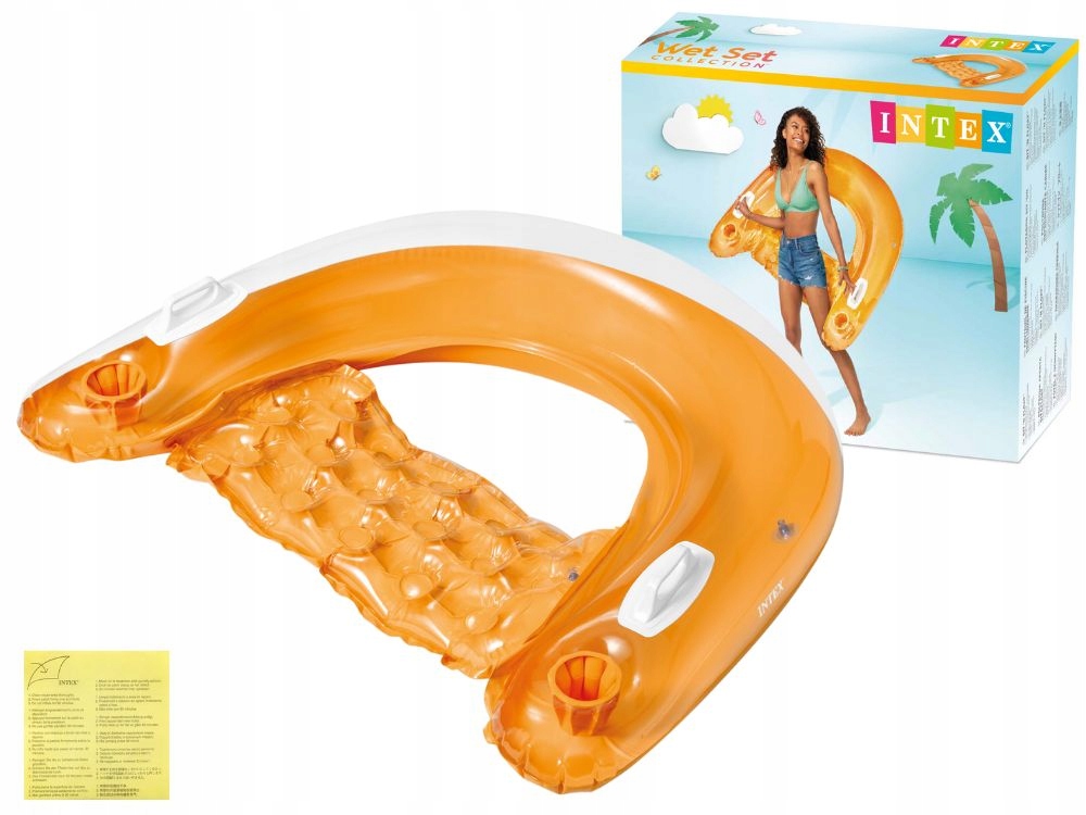 

Fotel Materac Dmuchany Plażowy Intex 58859