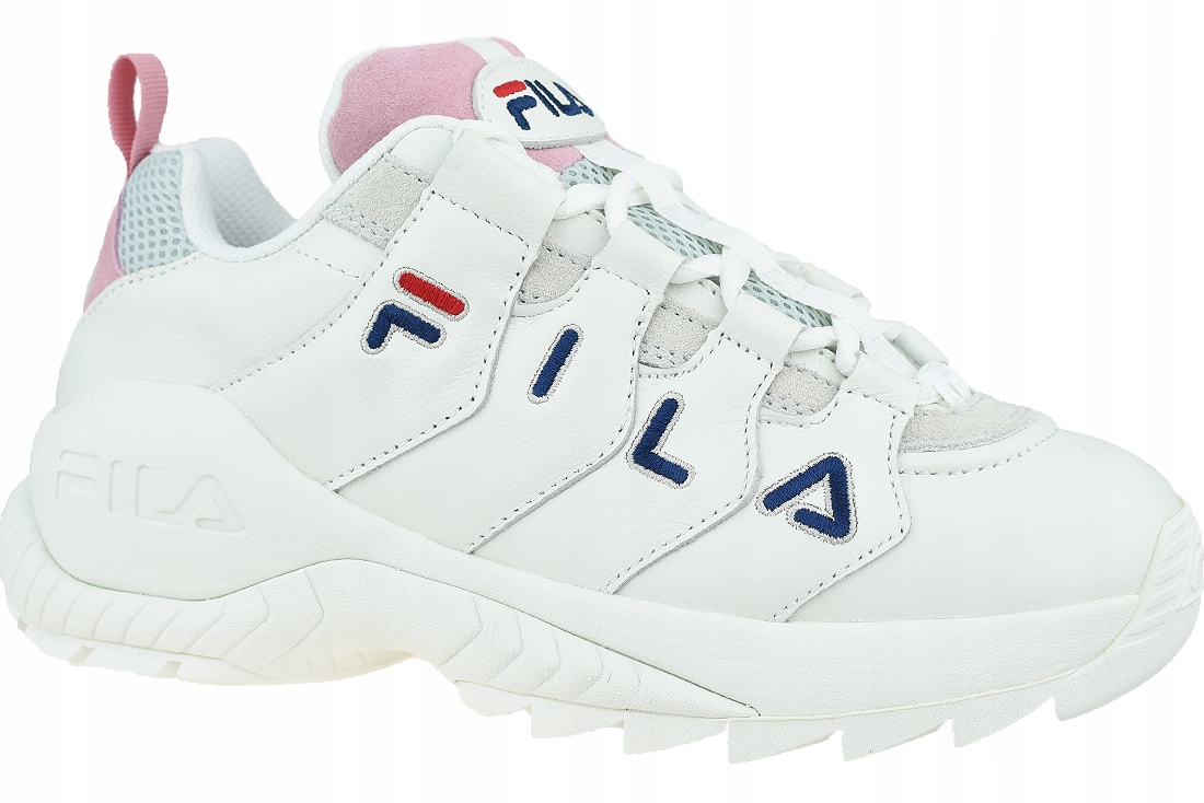 Fila Countdown Low Wmn [40] Dámské kožené tenisky, bílé