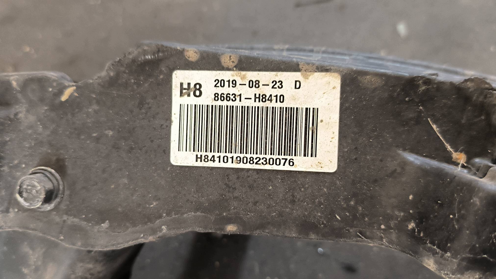 bumper support rear part 86631-H8410 KIA STONIC