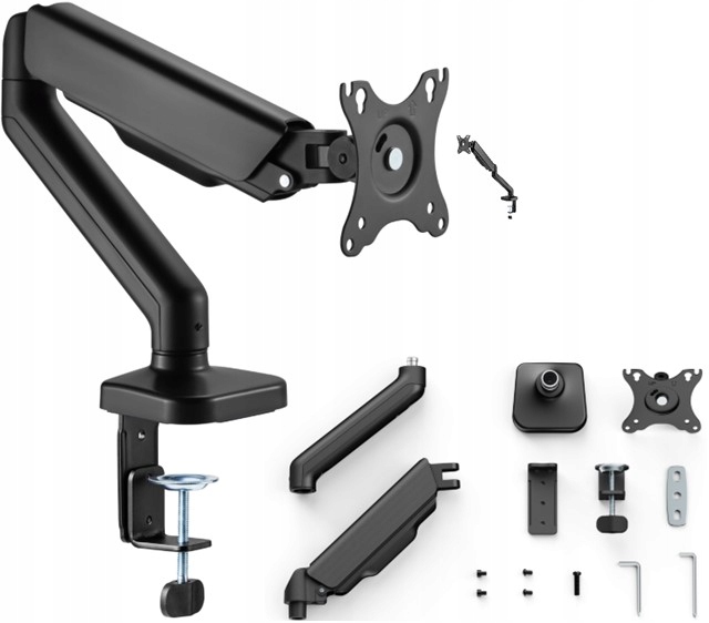 Držák stojanu na rameno monitoru k psacímu stolu pro monitor Lg 24BL650C-B věšák