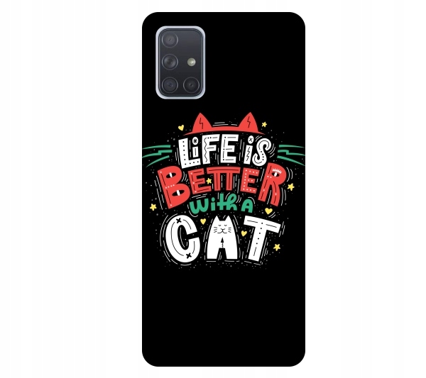 

Etui wzory do Samsung Galaxy A71 Life is better wi