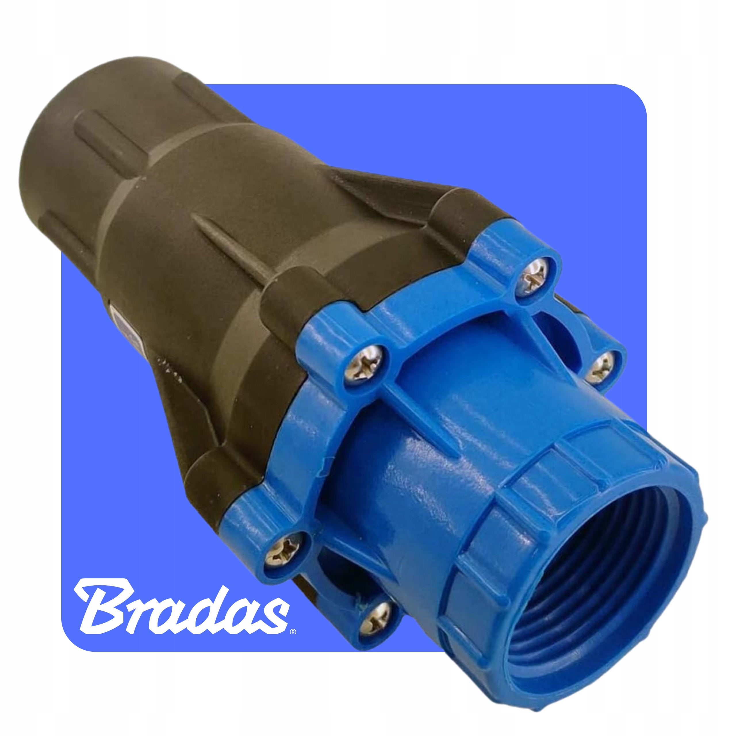 REDUKTOR CIŚNIENIA SYSTEMÓW NAWADNIAJĄCYCH 2,1BAR 1 cal BRADAS Marka Bradas