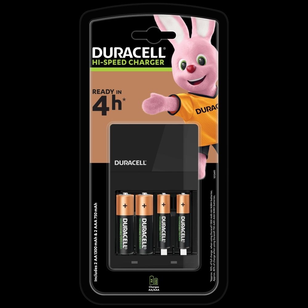 Duracell Ładowarka CEF14 2xAA/LR6 2xAAA/LR3