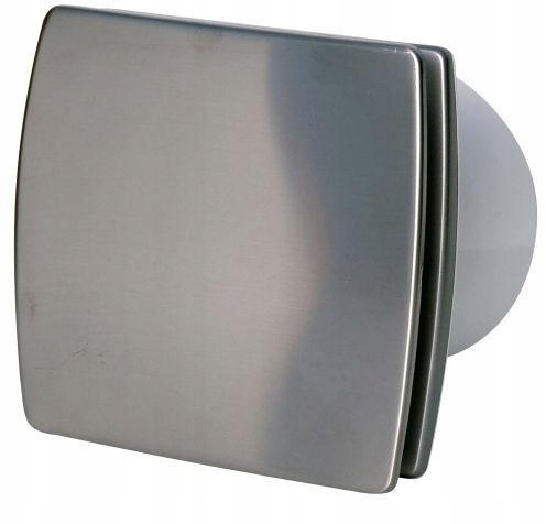 WENTYLATOR ŁAZIENKOWY 120 Timer INOX