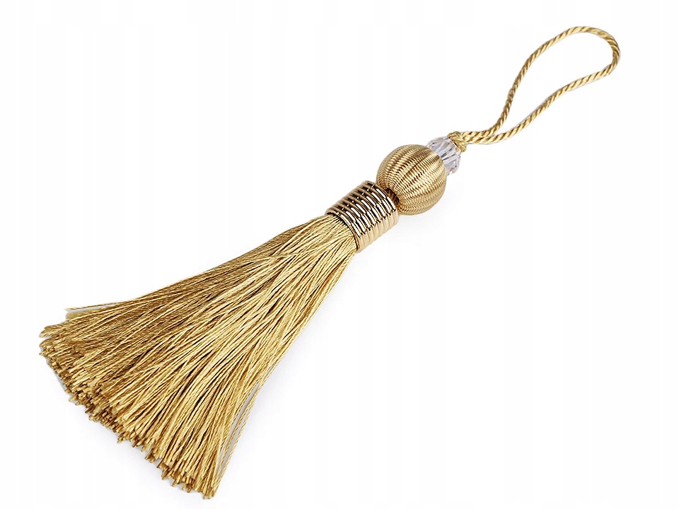 Třásně dlouhé 22-24 cm 20 ks 3 zlaté