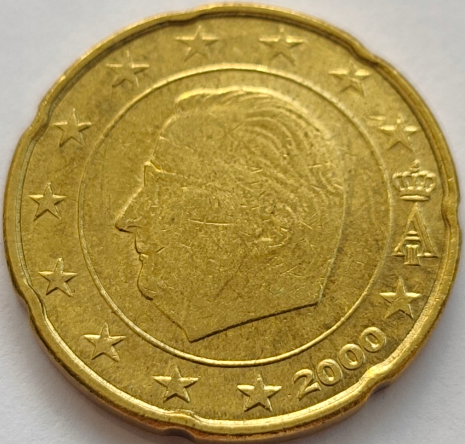4700 - Belgia 20 eurocentów, 2000