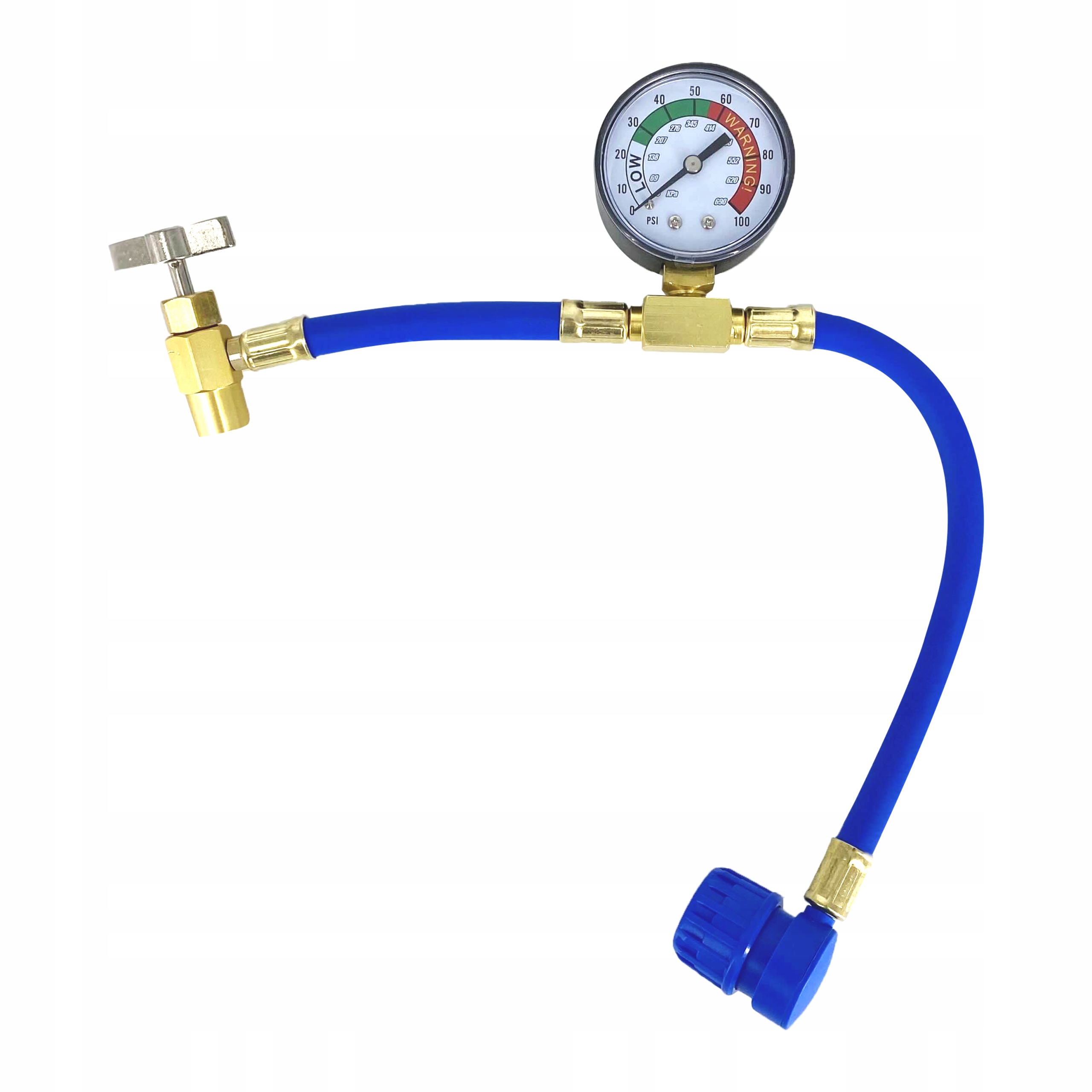 Infloo Przewód z manometrem nabijanie klimy R134a R1234yf 11,5mm LowPresure