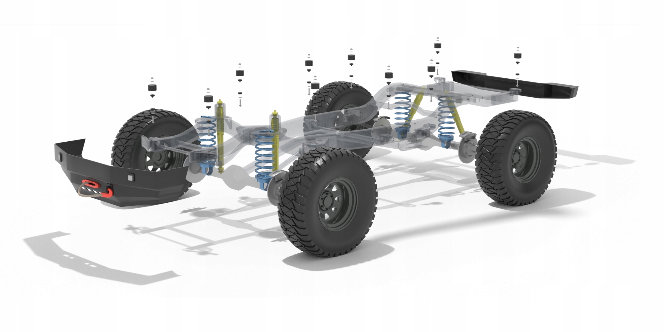 Body Lift 1 Opel Monterey 3D Lift 25mm 4x4 Part number 590