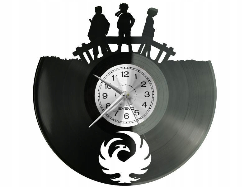 Manga Anime Nástěnné Hodiny Vinylová Deska Dárek Památka K Narozeninám