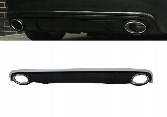 JRDAUA74GBM - Дифузор бампер спойлер для AUDI A7 4G (2010-2014) RS7