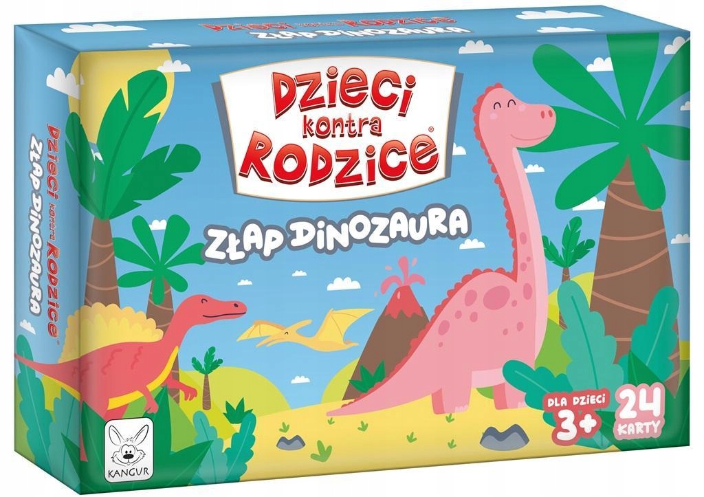 DZIECI KONTRA RODZICE. ZŁAP DINOZAURA, KANGUR