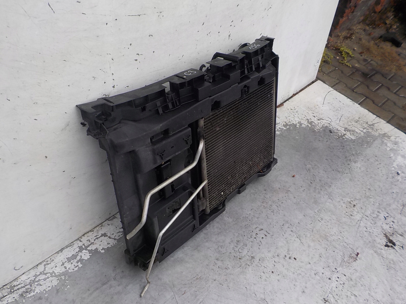 156 CITROEN C3 and support panel for radiators pillar iron 1.4 HDI