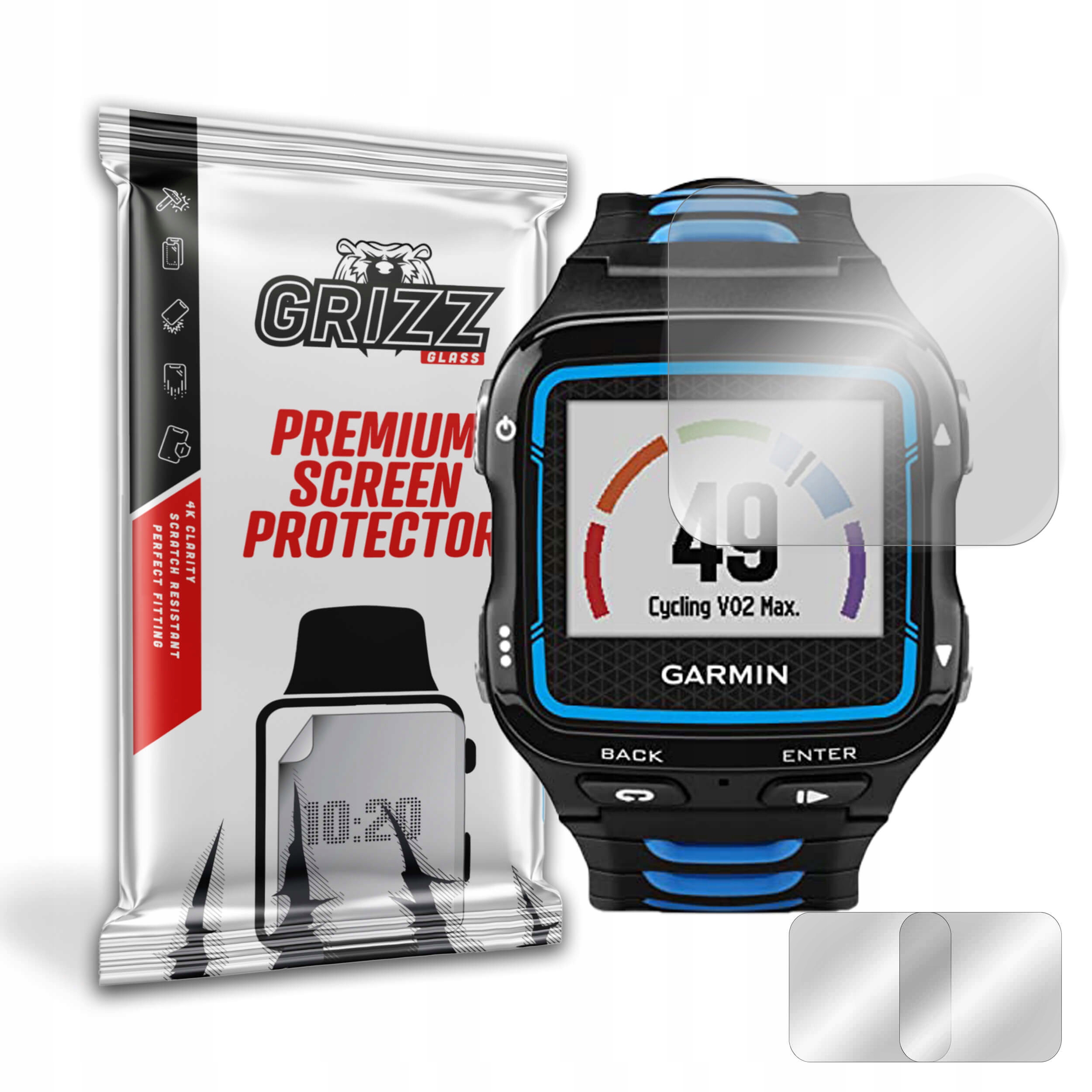 2-PAK Antyodciskowa folia ochronna do Garmin Forerunner 920XT