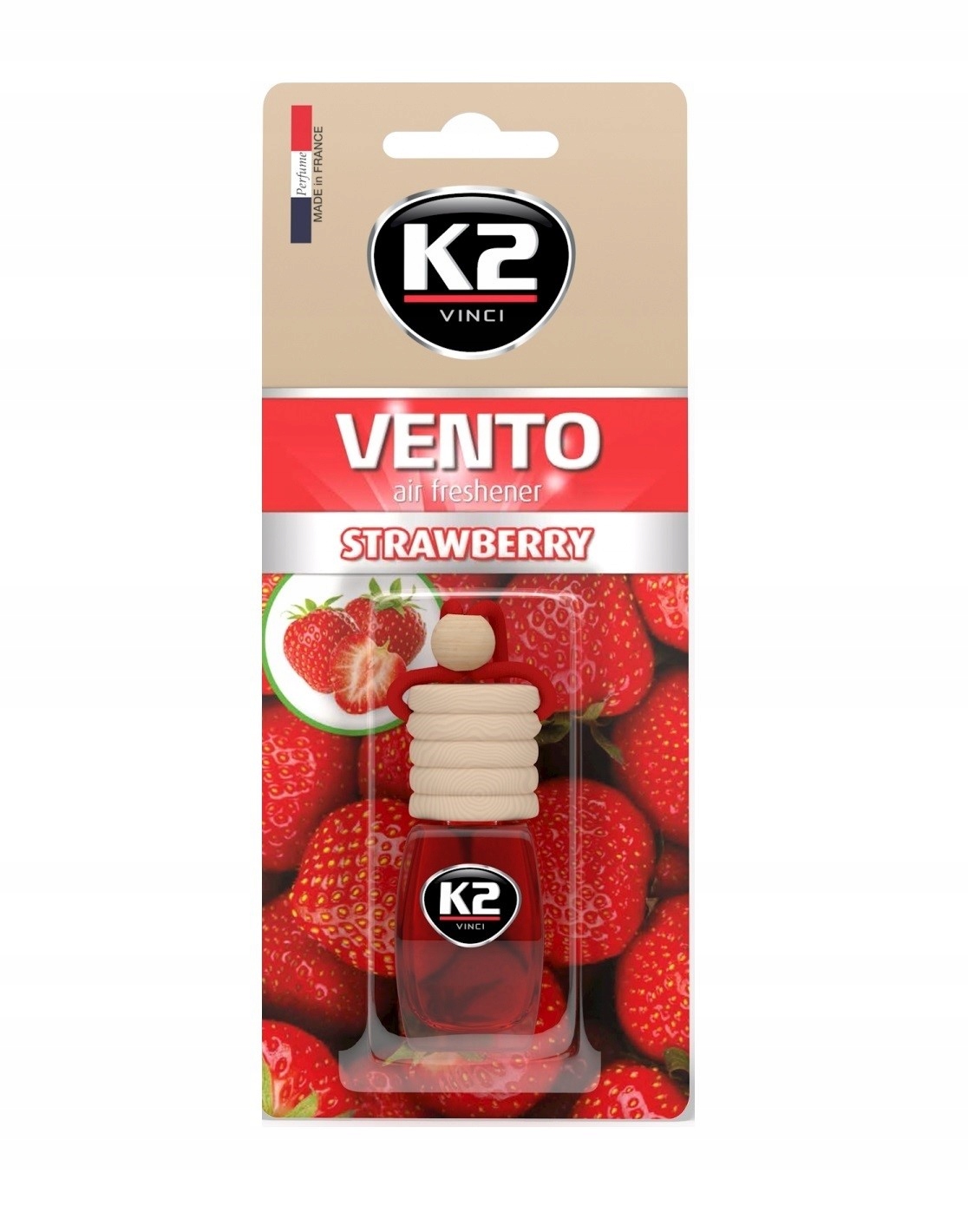 

K2 Vento Zapach Odświeżacz Truskawka
