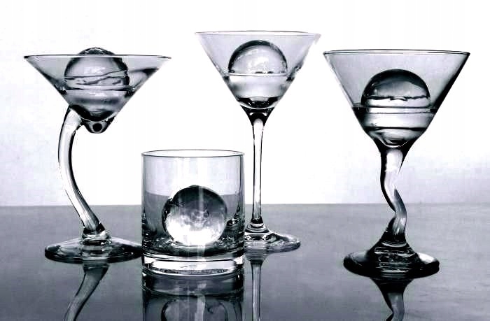 

Lodowe Kule Forma Do Lodu 4 szt. do drinków Whisky