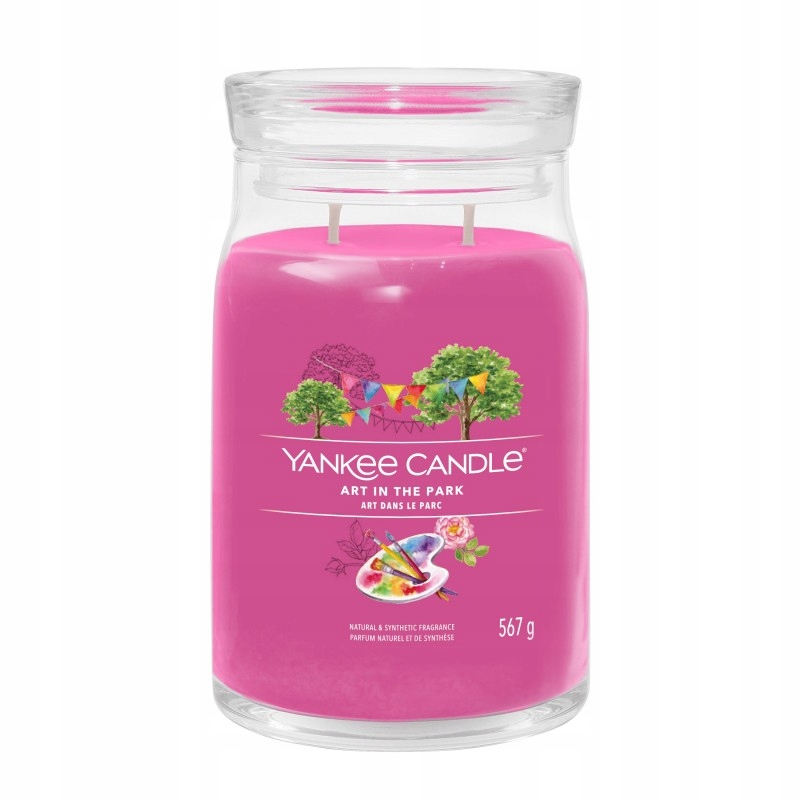 Yankee Candle Signature Art In The Park velká vonná svíčka 567 g