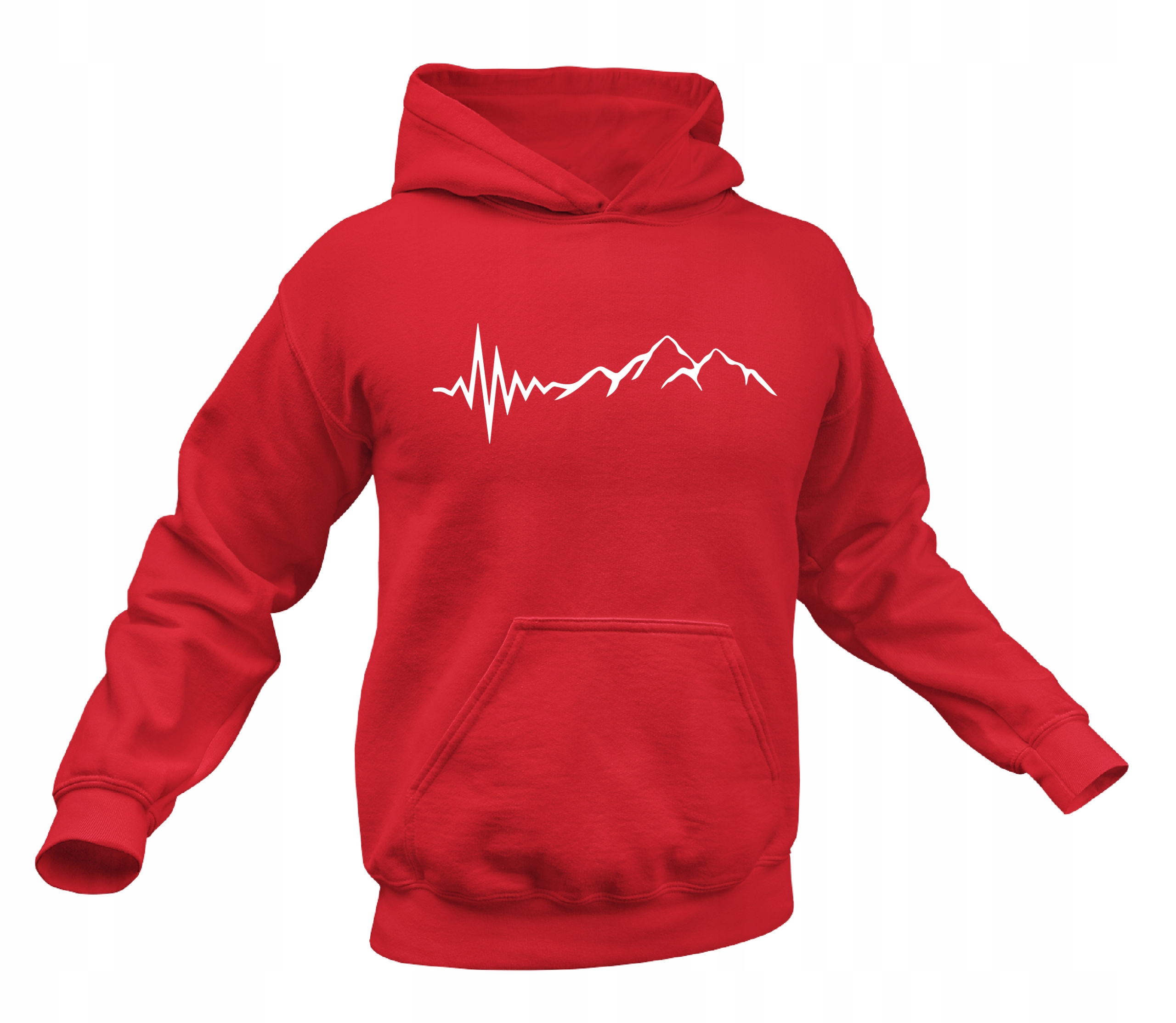 

Bluza męska Linia Życia Góry z kapturem - XXL