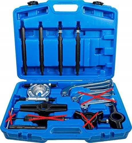 Zestaw ściągaczy hydraulicznych BGS 7729