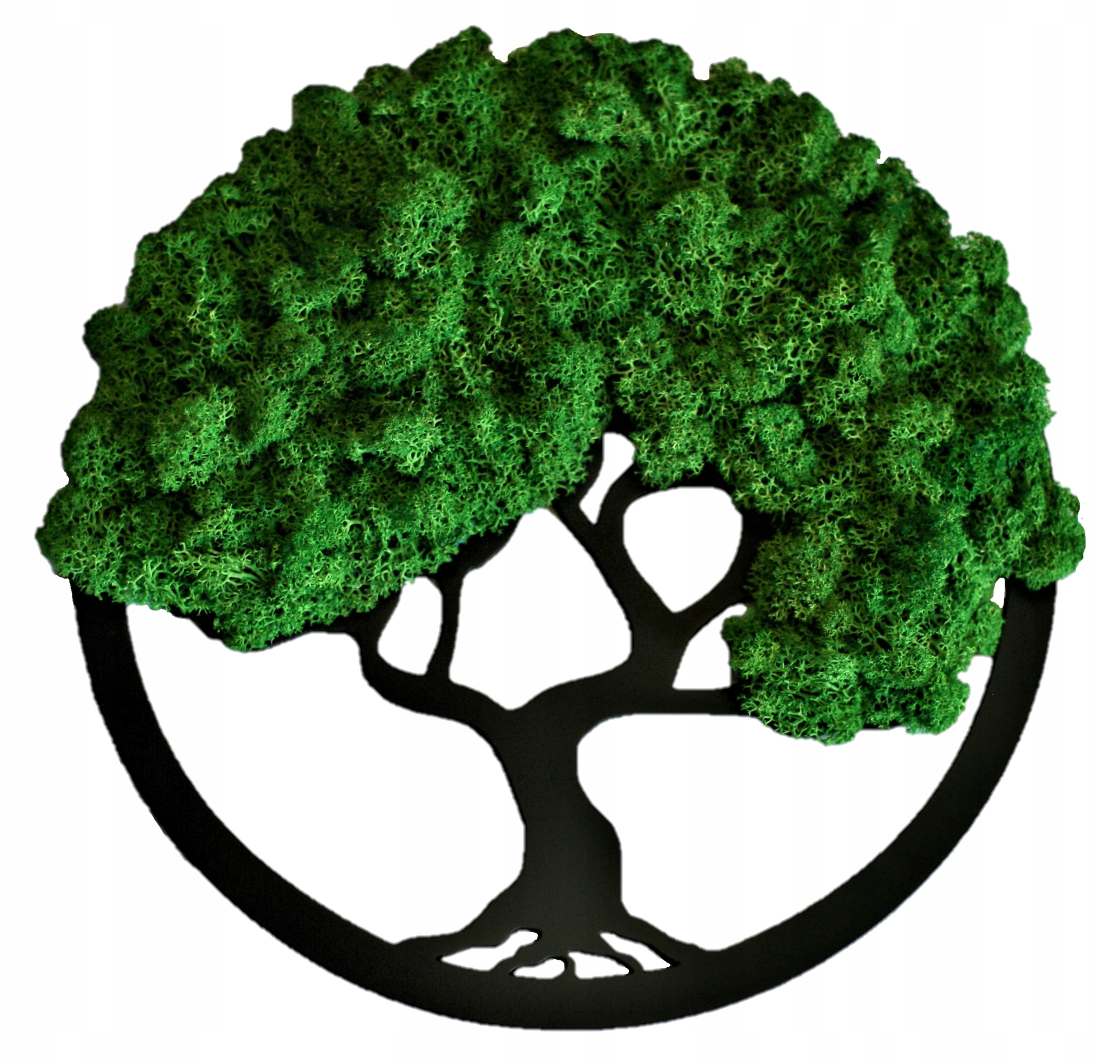 Strom s mechem a chrobotkem Živý obraz 20 cm