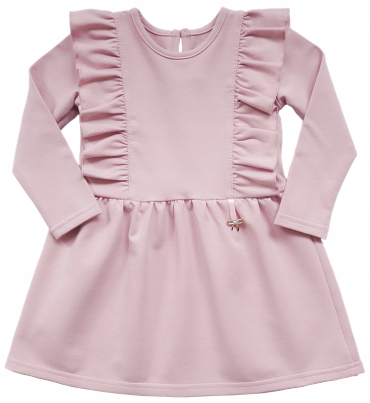 

Elegancka bawełniana sukienka z Falbankami 74