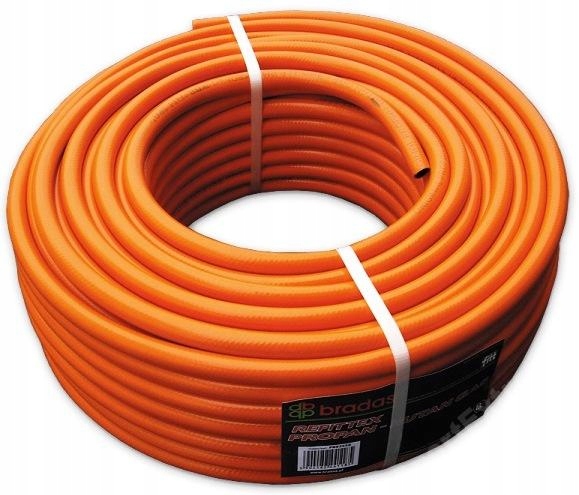 Hadice na plyn Propan Butan Fi 9 mm 50 m Bradas