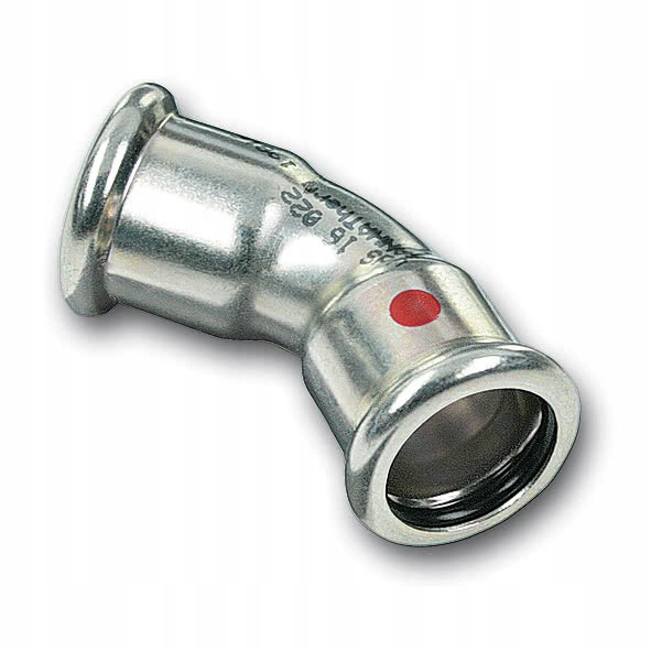 Luk 45' Sanha Therm ocel 108 mm x 108 mm (zw x Zw)