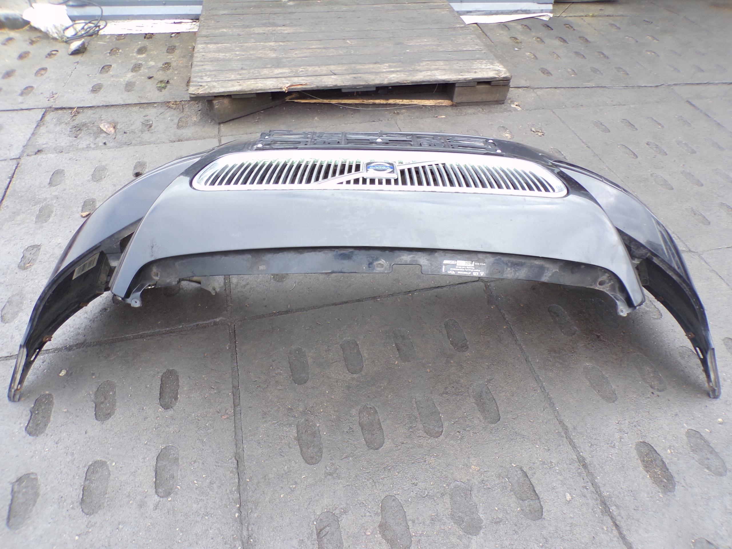 front bumper front VOLVO V50 S40 2 II complete (1)