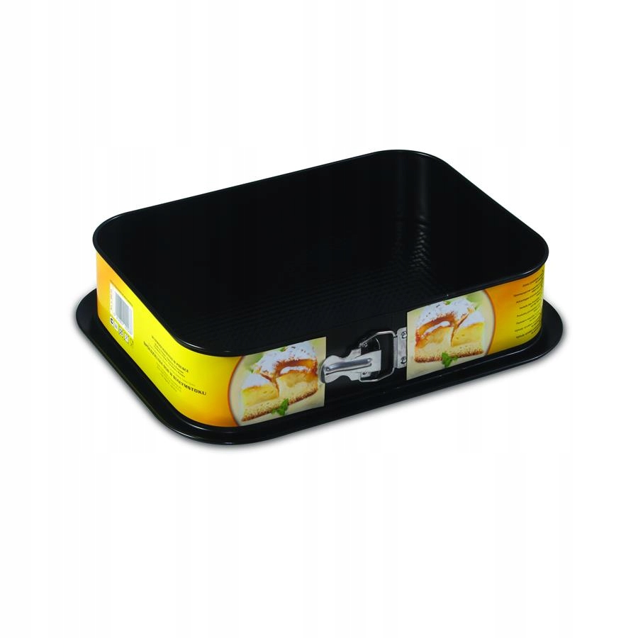 

Tortownica non-stick czarna prostokątna 340x240