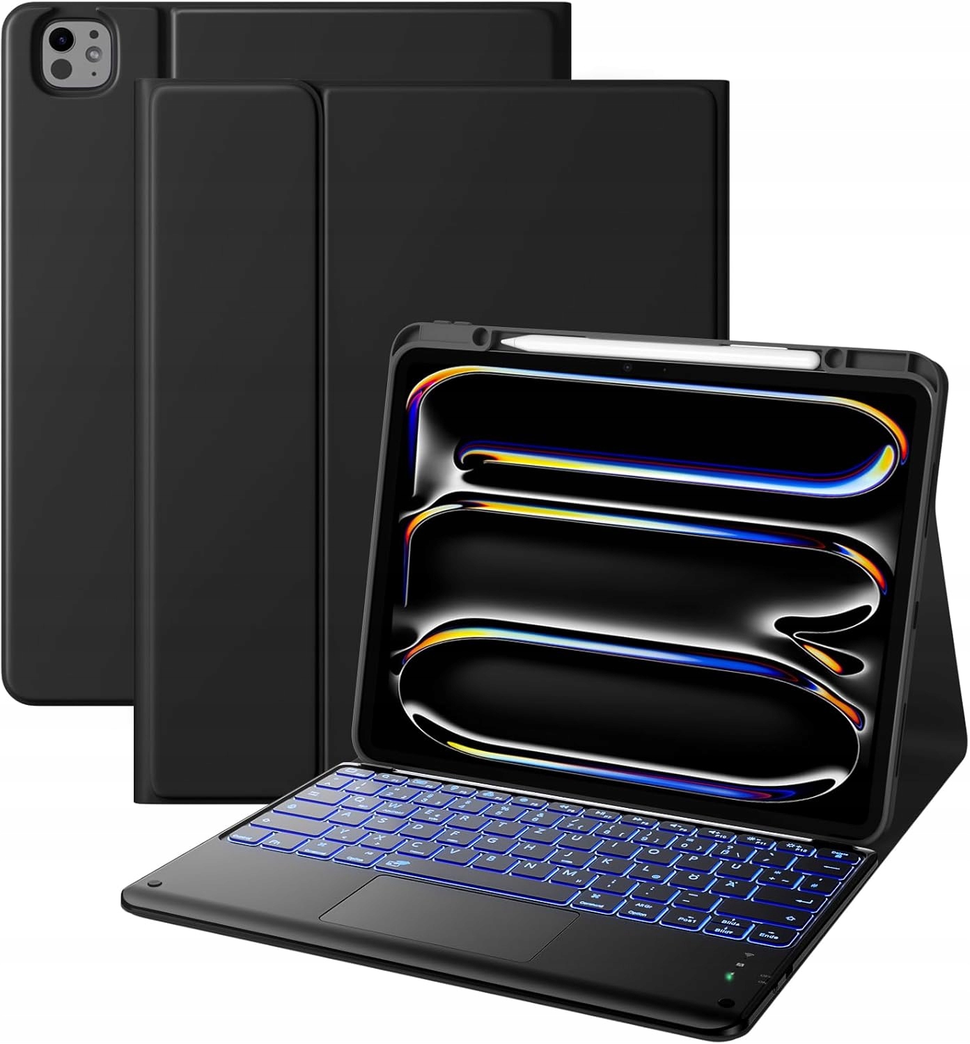 Puzdro s klávesnicou pre iPad Pro 13 M5/M4 2025/2024 Vobafe KB-102 Qwertz