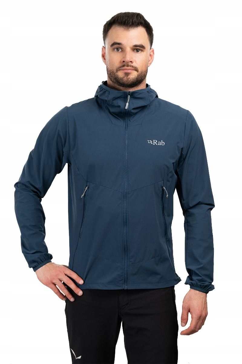 Rab Kurtka softshell męska Borealis Hoody niebieska l