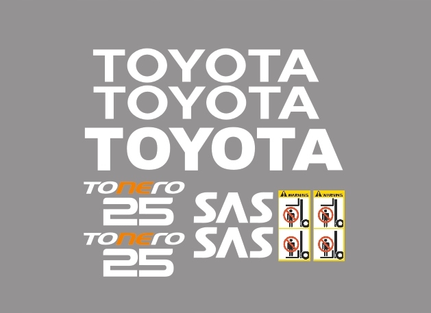 Samolepky Toyota Tonero 25
