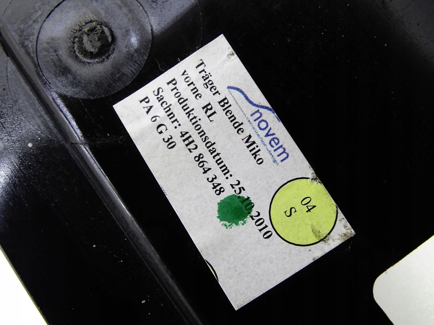 DEKOR PANEL TUNELU SRODKOWEGO AUDI A8 D4 4H 10- 4H2864348