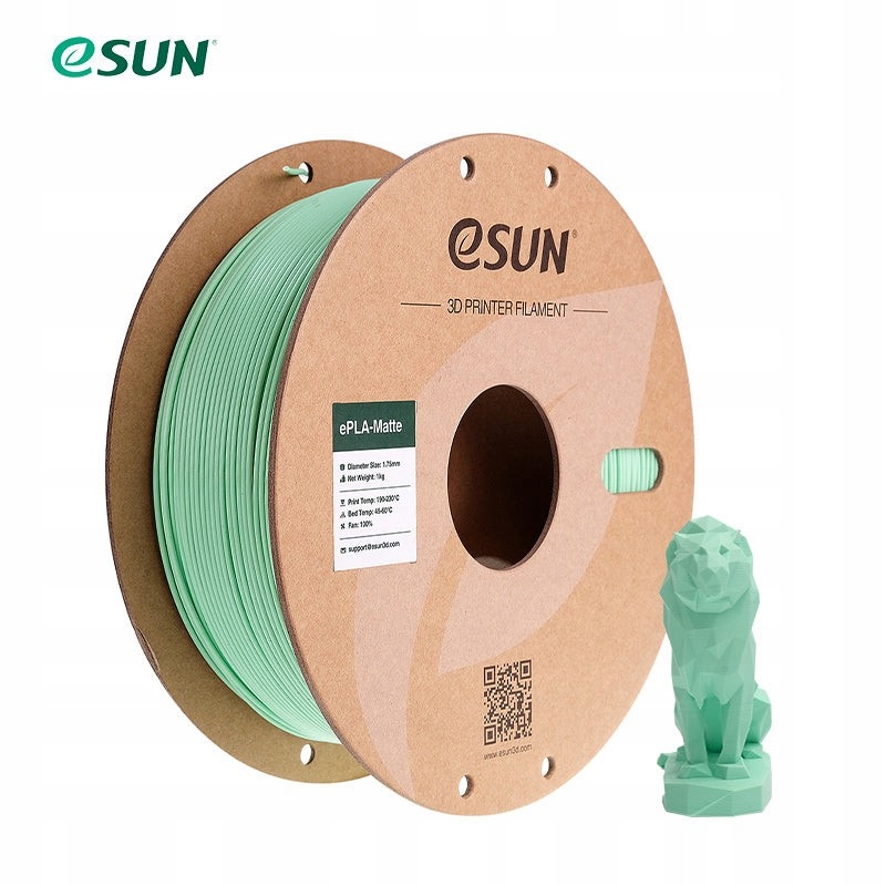 ESun filament PLA Matte miętowo zielony 1.75mm/1kg