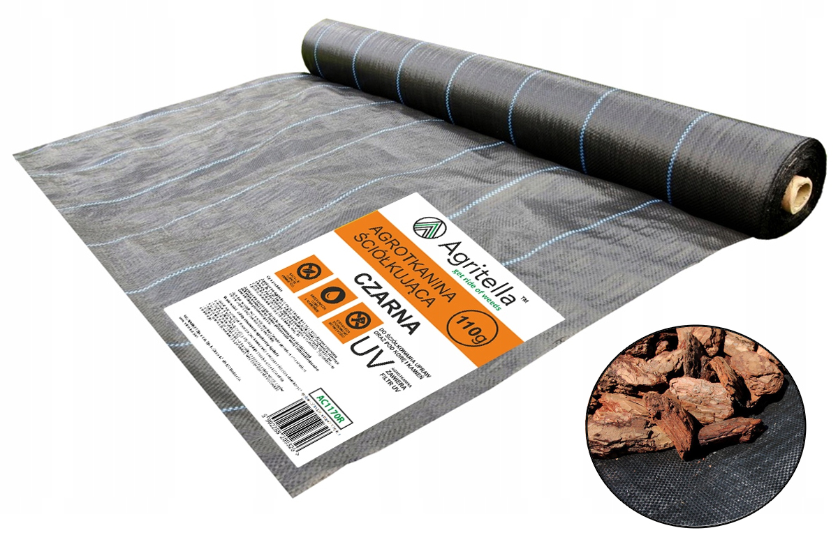 

Agrotkanina Na Chwasty Gruba 0,8x50m 110g Premium