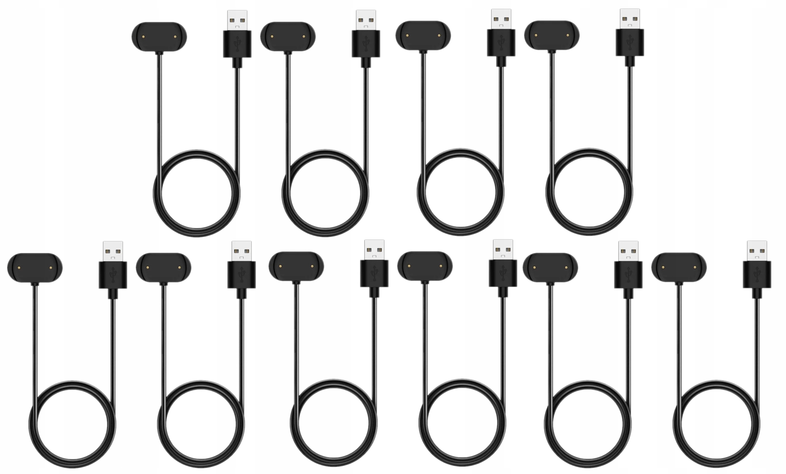 Zestaw 10X Kabel Usb Ładowarka Do Xiaomi Amazfit Gts 2 Gtr 2 2e Bip T-rex