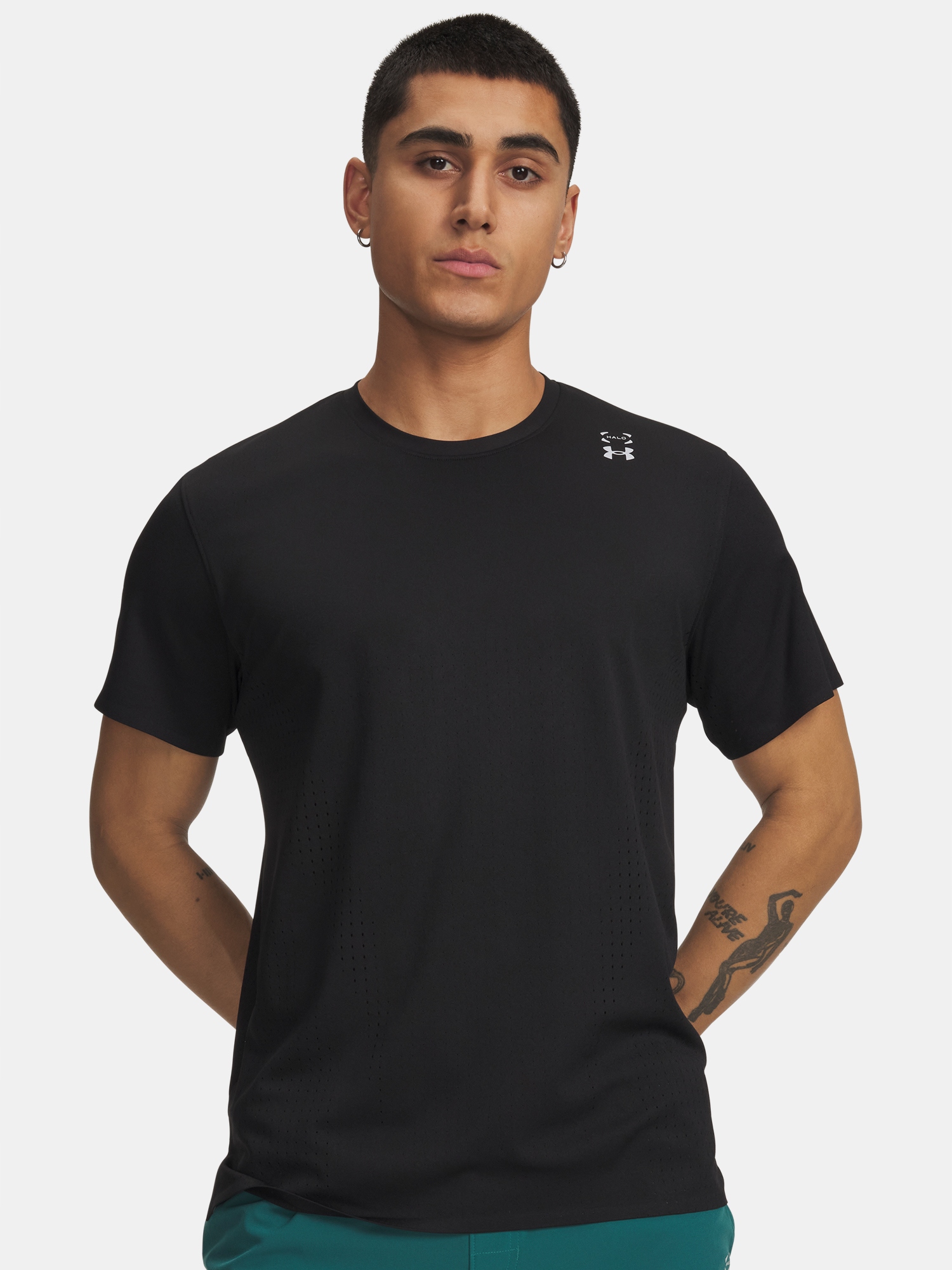 Under Armour Pánské tričko Under Armour Ua Halo Vent Ss-blk