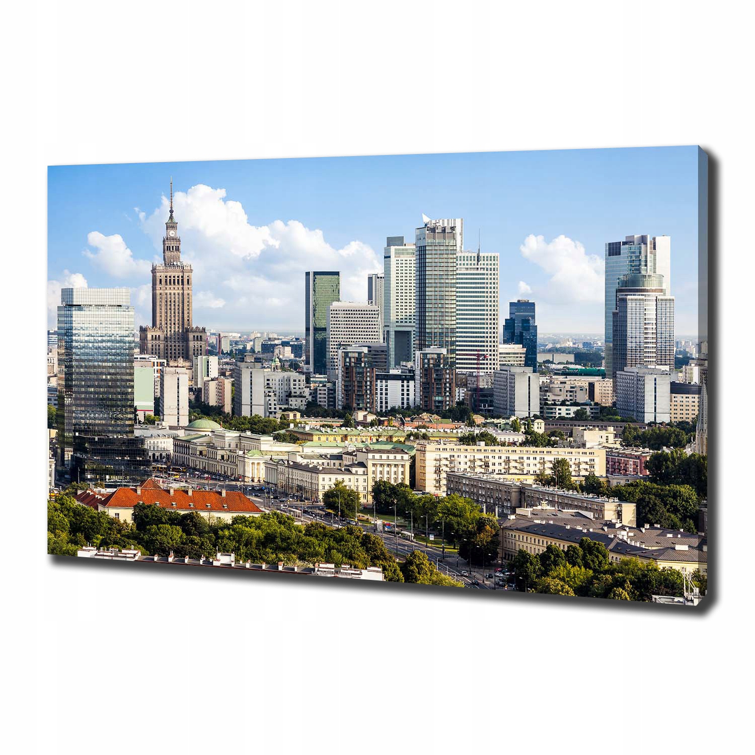 

Foto obraz na płótnie Warszawa Polska 100x70 cm