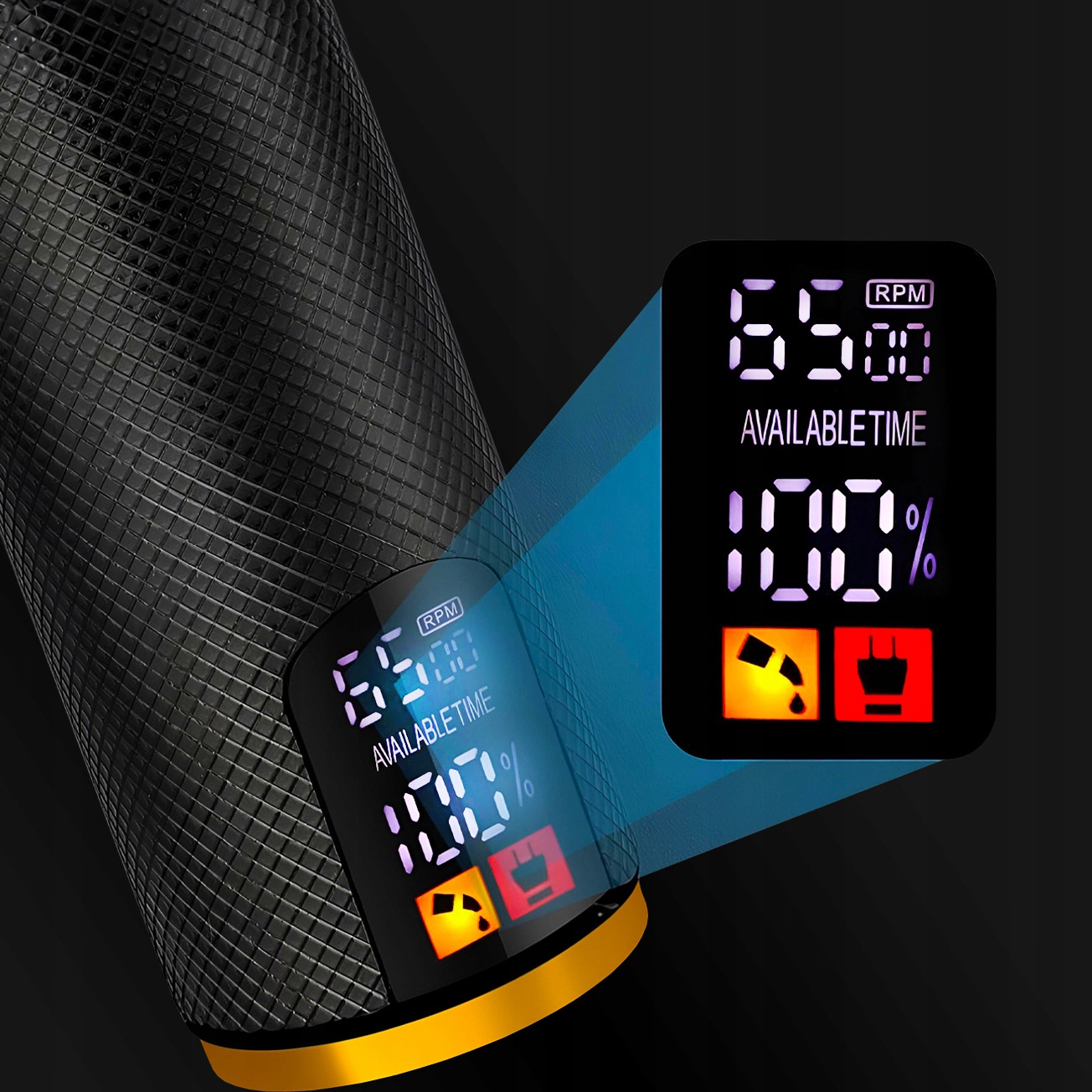 TRYMER MASZYNKA GOLARKA DO GOLENIA BRODY WŁOSÓW ZAROSTU Z RAGULACJĄ MOCY Model Trimmer LCD