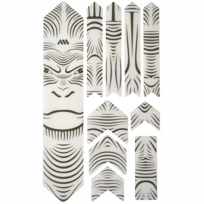 Ams Nálepky Honeycomb Frame Guard Extra Ape ochranné na světlý rám opice še