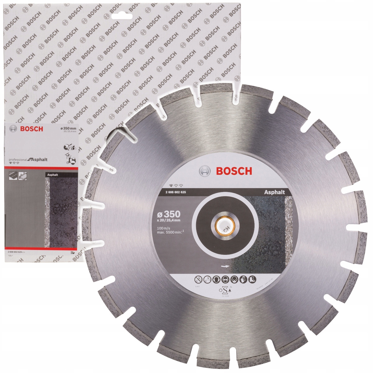 Bosch Tarcza Diamentowa 350mm asfalt, beton