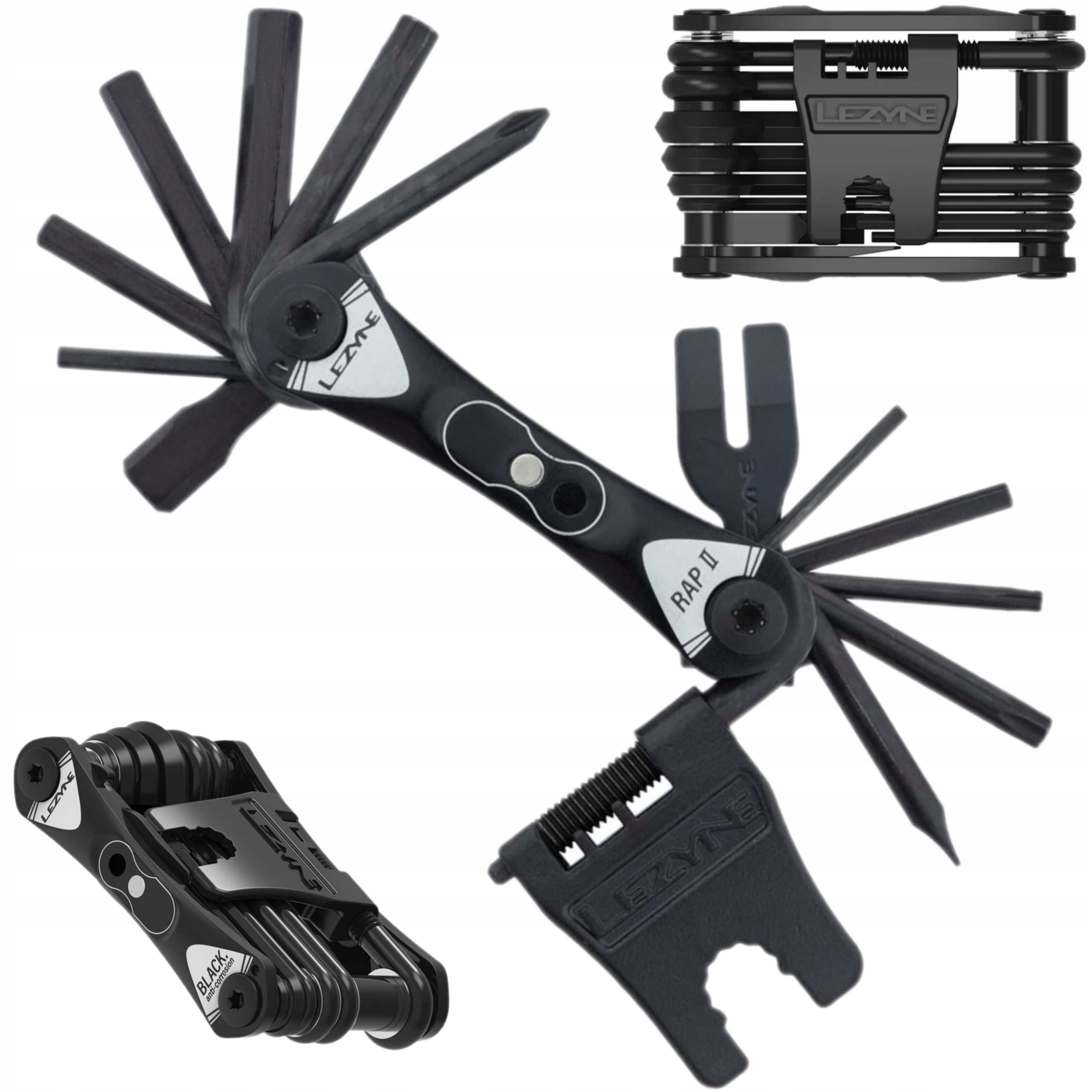 Multitool Rowerowy Lezyne Rap II 24 Klucz Wielofunkcyjny 24 Funkcje