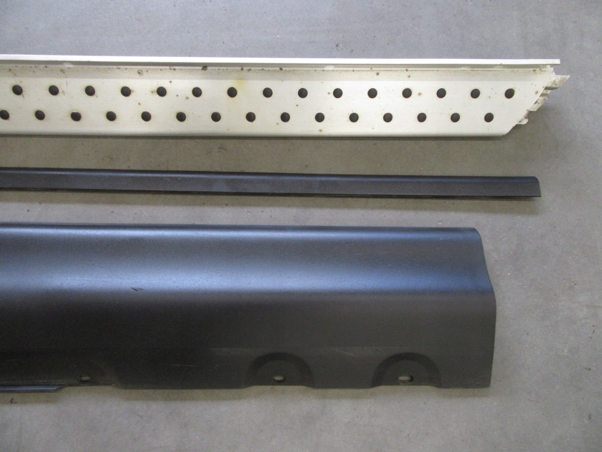 moulding threshold stopien aluminium cover cap BMW e53 X5 left