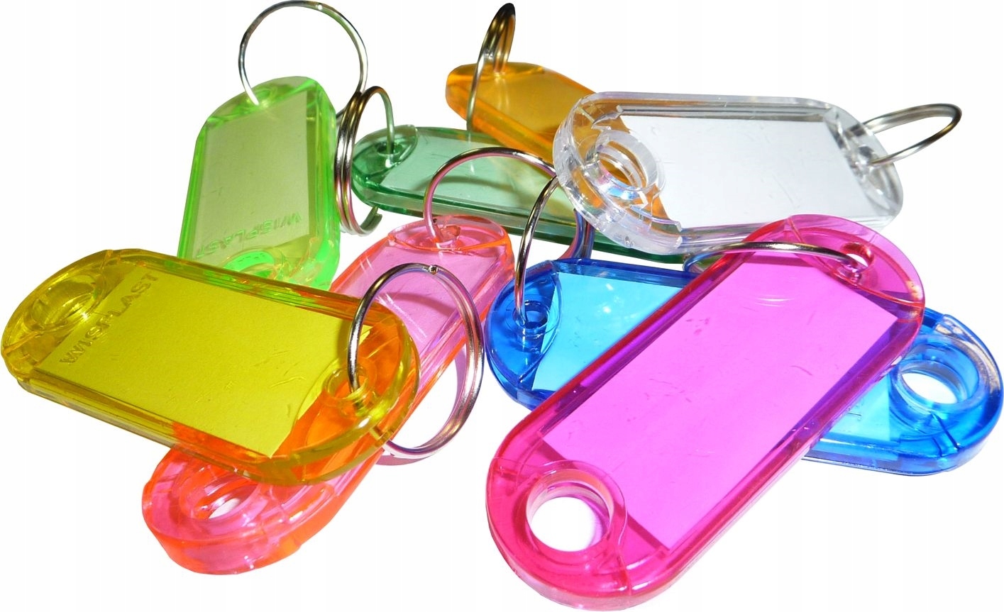 

breloczek do kluczy plastik przeźroczysty 1szt